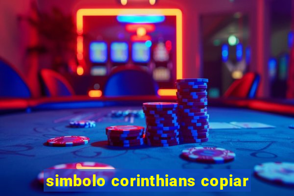 simbolo corinthians copiar